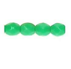 Glasschliffperlen  GREEN TURQUOISE 3mm (30)