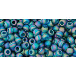 Kaufen Sie Perlen in Deutschland cc167bdf - Toho perlen 8/0 transparent rainbow frosted teal (10g)