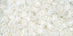 cc141 - Toho cube perlen 1.5mm ceylon snowflake (10g)