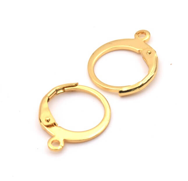 Edelstahl-Ohrstecker-GOLD Einstellungen 12mm (4)