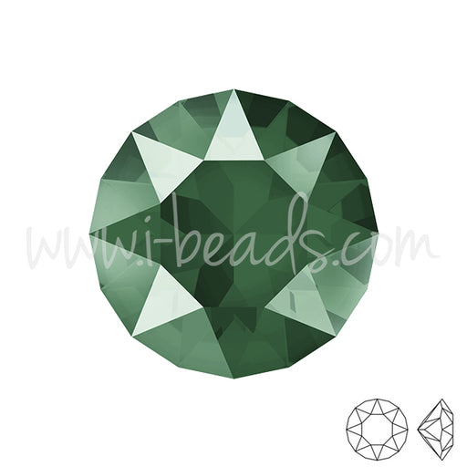 Kaufen Sie Perlen in Deutschland Swarovski 1088 xirius chaton crystal royal green 8mm-SS39 (3)