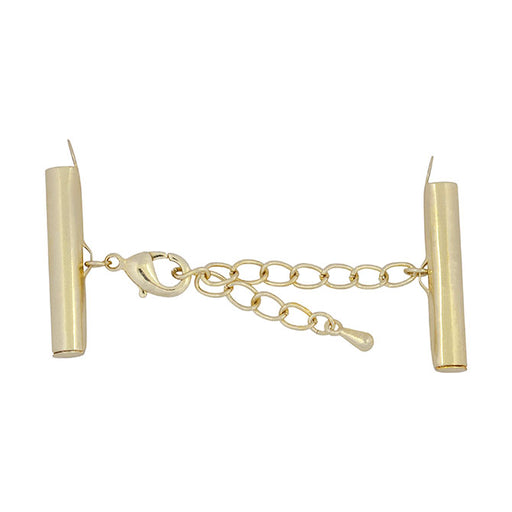 Kaufen Sie Perlen in Deutschland Schiebeverschluss Set Goldfarben 26mm (1)