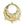 Perlen Einzelhandel Bauteil orient rund goldfarbenes metall 25x30mm (2)