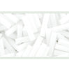 cc41 - Toho bugle perlen 9mm opaque white (10g)