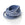 Perlengroßhändler in Deutschland Velourlederband mit Nieten Blau 3mm (1m)