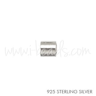 Kaufen Sie Perlen in Deutschland Sterling Silber Quetschperlen 2mm-Int D:1.5mm (20)