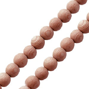 Perlenstrang aus rosenholz 7mm (55 perlen)(1 strang)