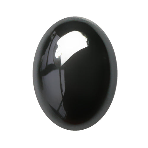 Ovale cabochon hematite 18x13mm (1)