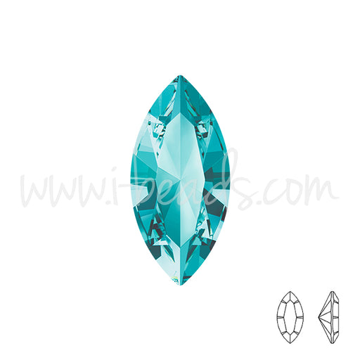 Kaufen Sie Perlen in Deutschland Swarovski 4228 navette light turquoise 10x5mm (2)