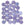 Perlen Einzelhandel Honeycomb Perlen 6mm purple vega (30)