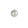 sterling silber runde perle 3mm loch 1.2mm(20)