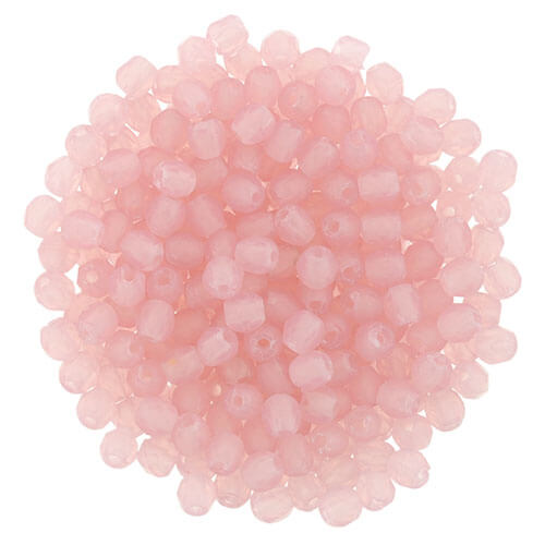 Kaufen Sie Perlen in Deutschland Glasschliffperlen   Matte-OPAL PINK 2mm (30)