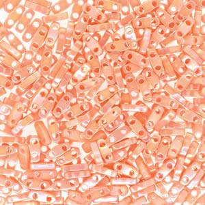 Cc596 - miyuki tila perlen QUARTER semi matt opque salmon 1.2mm (50 beads)
