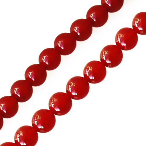 Kaufen Sie Perlen in Deutschland Red orange achat runder perlenstrang 6mm (1)