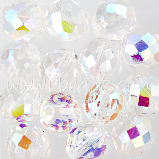 Kaufen Sie Perlen in Deutschland Glasschliffperlen crystal ab 10mm (25)
