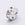 Perlengroßhändler in Deutschland Strass rondell crystal aus silberfarbenem metall 8mm (2)