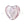 Perlen Einzelhandel Murano Glasperle Herz Amethyst und Silber 10mm (1)