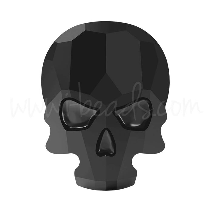 Swarovski 2856 Totenkopf Strassstein jet 18x14mm (1)