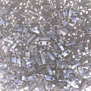 Kaufen Sie Perlen in Deutschland Cc526 - miyuki tila perlen QUARTER Grey Ceylon 1.2mm (50 beads)