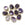 Perlengroßhändler in Deutschland Amethyst runden facettierten runden facettierten Anhänger, vergoldet 20x15mm (1)