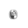 Schraub-Perlen Oval Silberfarben 3.5mm (2)