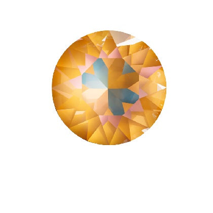 Swarovski 1088 XIRIUS chaton Crystal Ochre DELITE - SS39-8mm  (3)