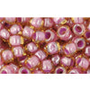 Kaufen Sie Perlen in Deutschland cc960 - Toho rocailles perlen 6/0 light topaz/ pink lined (10g)
