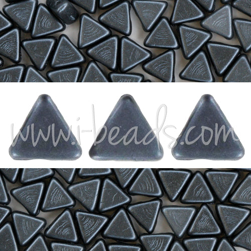 Kaufen Sie Perlen in Deutschland KHEOPS par PUCA 6mm pastel dark grey hematire (10g)