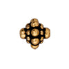 Kaufen Sie Perlen in Deutschland Doppelkegel-perlen vergoldetes metall antik 9mm (1)