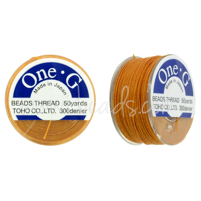 Toho One-G Perlenfaden Orange 45m (1)