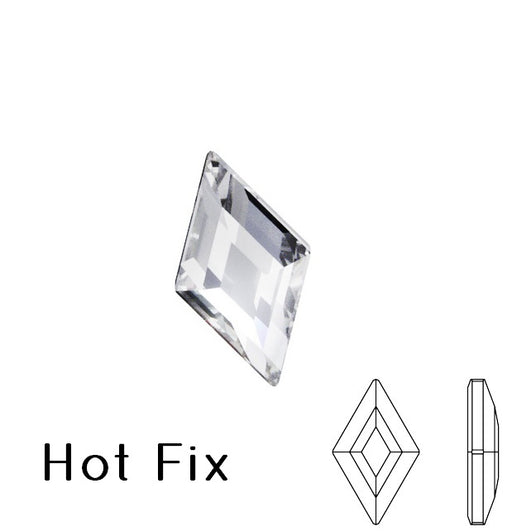 Kaufen Sie Perlen in Deutschland 2773  Swarovski hot fix flat back Diamand Shape rhinestones crystal  5x3mm (10)