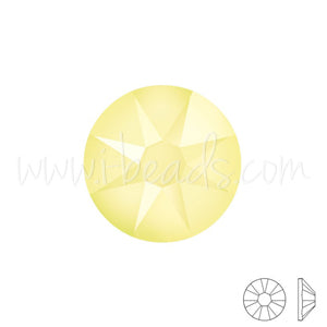 Strass Swarovski 2088 flat back crystal powder yellow ss20-4.7mm (60)