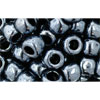 cc81 - Toho rocailles perlen 3/0 metallic hematite (10g)