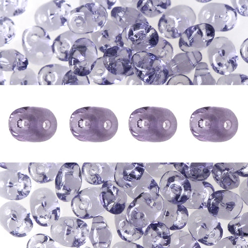 Super Duo Perlen 2.5x5mm Light Tanzanite (10g)