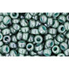 cc1207 - toho rocailles perlen 8/0 marbled opaque turquoise/blue (10g)