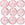 Perlen Einzelhandel Glasschliffperlen rosaline 12mm (6)