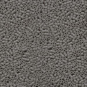 Kaufen Sie Perlen in Deutschland DB731 -11/0  delica bead opaque GRAY- 1,6mm - Hole : 0,8mm (5gr)