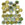 Perlen Einzelhandel Honeycomb Perlen 6mm topaz gold rainbow (30)