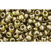 cc457 - Toho rocailles perlen 8/0 gold lustered green tea (10g)