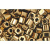 cc221 - Toho cube perlen 3mm bronze (10g)