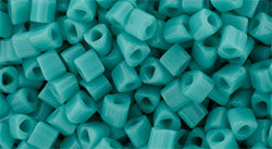 cc55 - Toho triangle perlen 2.2mm opaque turquoise (10g)