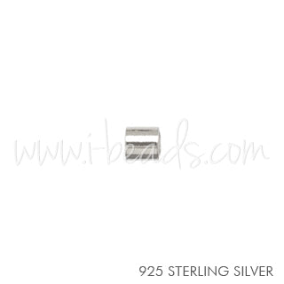 Kaufen Sie Perlen in Deutschland Sterling Silber Quetschperlen 1x1mm (50)