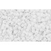 cc41 - Toho rocailles perlen 15/0 opaque white (5g)