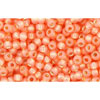 cc2112 - Toho rocailles perlen 11/0 silver lined milky grapefruit (10g)