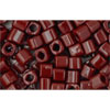 Kaufen Sie Perlen in Deutschland cc46 - Toho cube perlen 3mm opaque oxblood (10g)