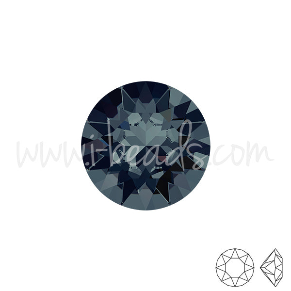 Swarovski 1088 xirius chaton graphite 6mm-SS29 (6)