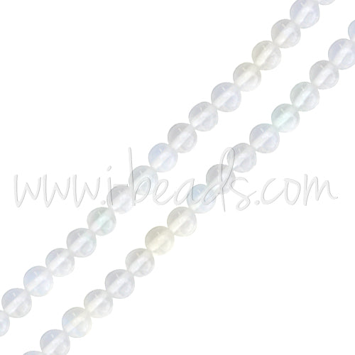 OPalite  Runde Perlen 4mm am Strang (1)