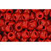 cc45 - Toho rocailles perlen 3/0 opaque pepper red (10g)