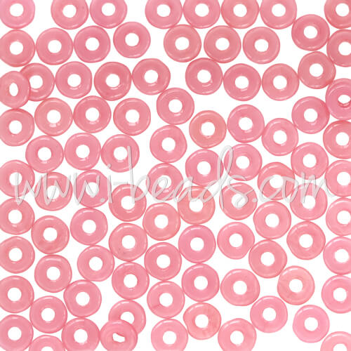 Kaufen Sie Perlen in Deutschland O beads 1x3.8mm coral pink (5g)