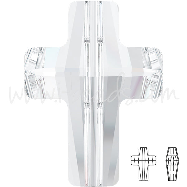 Swarovski 5378 kreuz perle crystal 18mm (1)